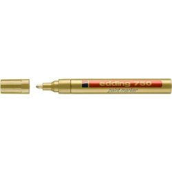 Marker EDDING olejowy E-750 2-4mm - złoty