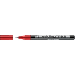Marker EDDING olejowy E-792 0,8mm - czerwony
