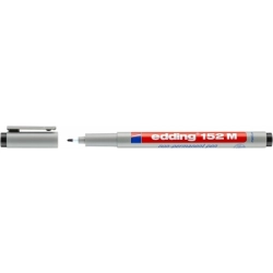 Marker EDDING foliopis zmywalny E-152 M 1,0mm - czarny