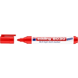 Marker EDDING permanentny przemysłowy E-8030 1,5-3mm - czerwony