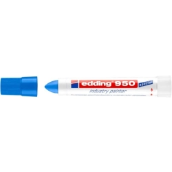 Marker EDDING w paście przemysłowy E-950 10mm - niebieski