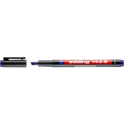 Marker EDDING foliopis E-143 - B 1-3mm - niebieski