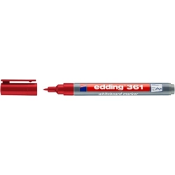 Marker EDDING do tablic E-361 1mm - czerwony