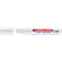 Marker EDDING kredowy E-4090 4-15mm - biały