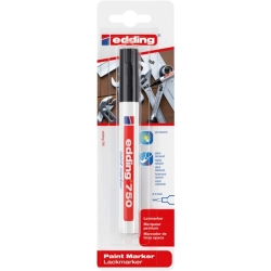 Marker EDDING olejowy E-750/1 2-4mm blister - czarny