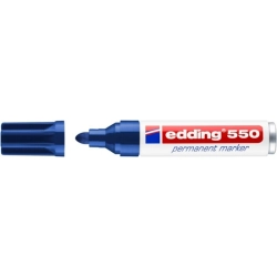 Marker EDDING permanentny E-550 3-4mm - niebieski