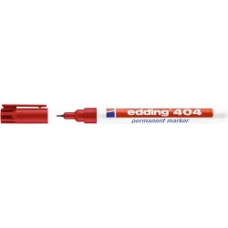 Marker EDDING permanentny E-404 0,75mm - czerwony
