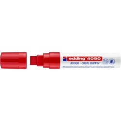 Marker EDDING kredowy E-4090 4-15mm - czerwony