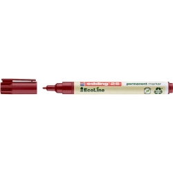 Marker EDDING permanentny E-25 1mm - czerwony