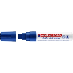 Marker EDDING kredowy E-4090 4-15mm - niebieski