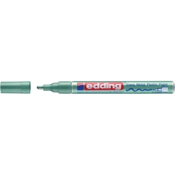 Marker EDDING olejowy połyskujący E-751 1-2mm - zielony metaliczny
