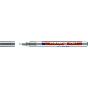 Marker EDDING olejowy E-751 1-2mm - srebrny