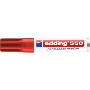 Marker EDDING permanentny E-550 3-4mm - czerwony-256048