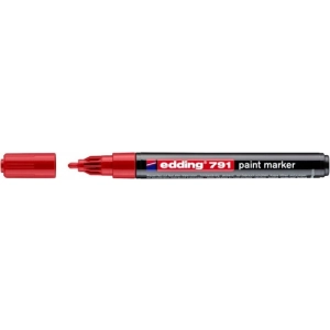 Marker EDDING olejowy E-791 1-2mm - czerwony