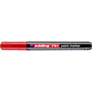 Marker EDDING olejowy E-791 1-2mm - czerwony-256057