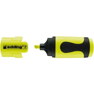 Zakreślacz EDDING mini E7/10 S op.10 - neon żółty-256129