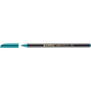 Marker EDDING pisak tekstylny cienka końcówka E-1200 1-3mm - metaliczny zielony