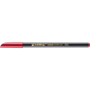 Marker EDDING pisak tekstylny cienka końcówka E-1200 1-3mm - metaliczny czerwony-256151
