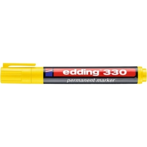 Marker EDDING permanentny E-330 1-5mm - żółty-256173