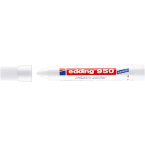 Marker EDDING w paście przemysłowy E-950 10mm - biały