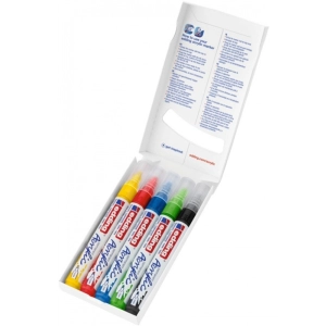 Marker EDDING akrylowy E-5100 2-3mm średni - op.5 mix kolorów-256182