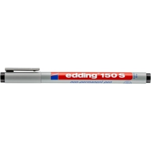 Marker EDDING zmywalny E-150 S 0,3mm - czarny-256188