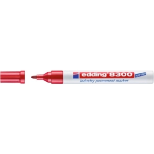 Marker EDDING permanentny przemysłowy E-8300 1,5-3mm - czerwony
