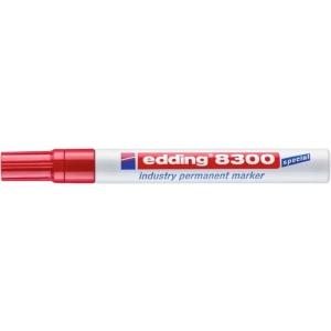 Marker EDDING permanentny przemysłowy E-8300 1,5-3mm - czerwony-256201