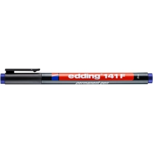 Marker EDDING foliopis E-141 - F 0,6mm - niebieski-256208
