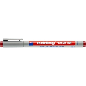Marker EDDING zmywalny E-152 M 1mm - czerwony-256235
