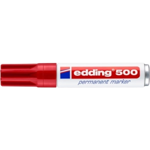 Marker EDDING permanentny E-500 2-7mm - czerwony-256246