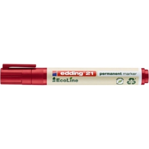 Marker EDDING permanentny E-21 1,5-3mm - czerwony-256260