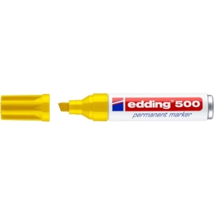 Marker EDDING permanentny E-500 2-7mm - żółty