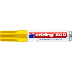 Marker EDDING permanentny E-500 2-7mm - żółty-256265