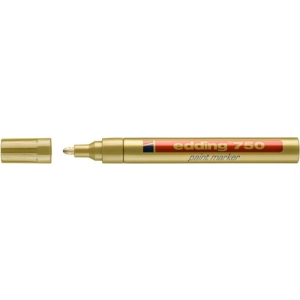 Marker EDDING olejowy E-750 2-4mm - złoty