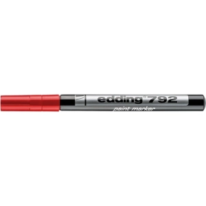 Marker EDDING olejowy E-792 0,8mm - czerwony-256288