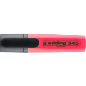 Zakreślacz EDDING E-345 - czerwony-256296