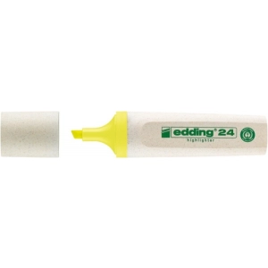 Zakreślacz EDDING E-24 ecoline - żółty
