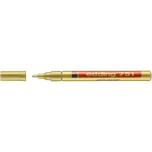 Marker EDDING olejowy E-751 1-2mm - złoty
