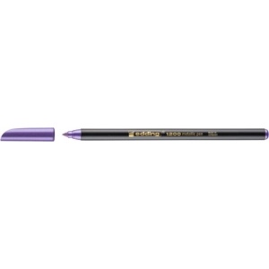 Marker EDDING pisak tekstylny cienka końcówka E-1200 1-3mm - metaliczny fioletowy