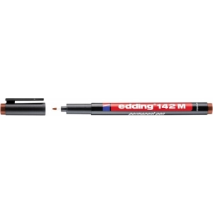 Marker EDDING foliopis E-142 - M 1,0mm - brązowy