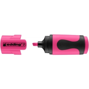 Zakreślacz EDDING mini E7/10 S op.10 - neon różowy-256352