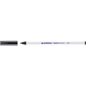 Marker EDDING pisak tekstylny E-4600 1mm - czarny
