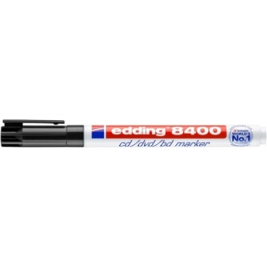 Marker EDDING do płyt CD/DVD E-8400 0,5-1mm - czarny-256376