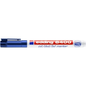 Marker EDDING do płyt CD/DVD E-8400 0,5-1mm - niebieski-256377