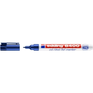 Marker EDDING do płyt CD/DVD E-8400 0,5-1mm - niebieski