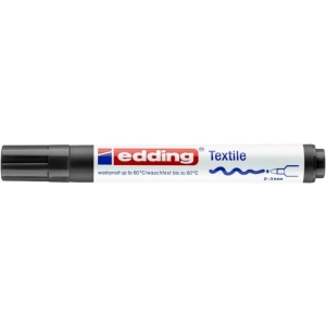 Marker EDDING do tekstyliów E-4500 2-3mm - czarny-256388