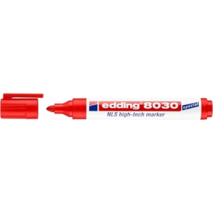 Marker EDDING permanentny przemysłowy E-8030 1,5-3mm - czerwony