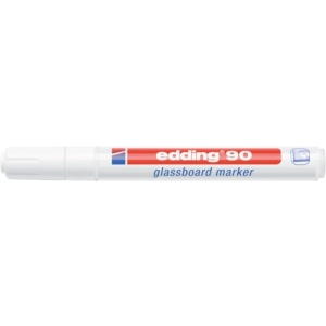 Marker EDDING do tablic szklanych E-90 2-3mm - biały-256409