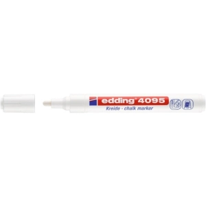 Marker EDDING kredowy E-4095 2-3mm - biały